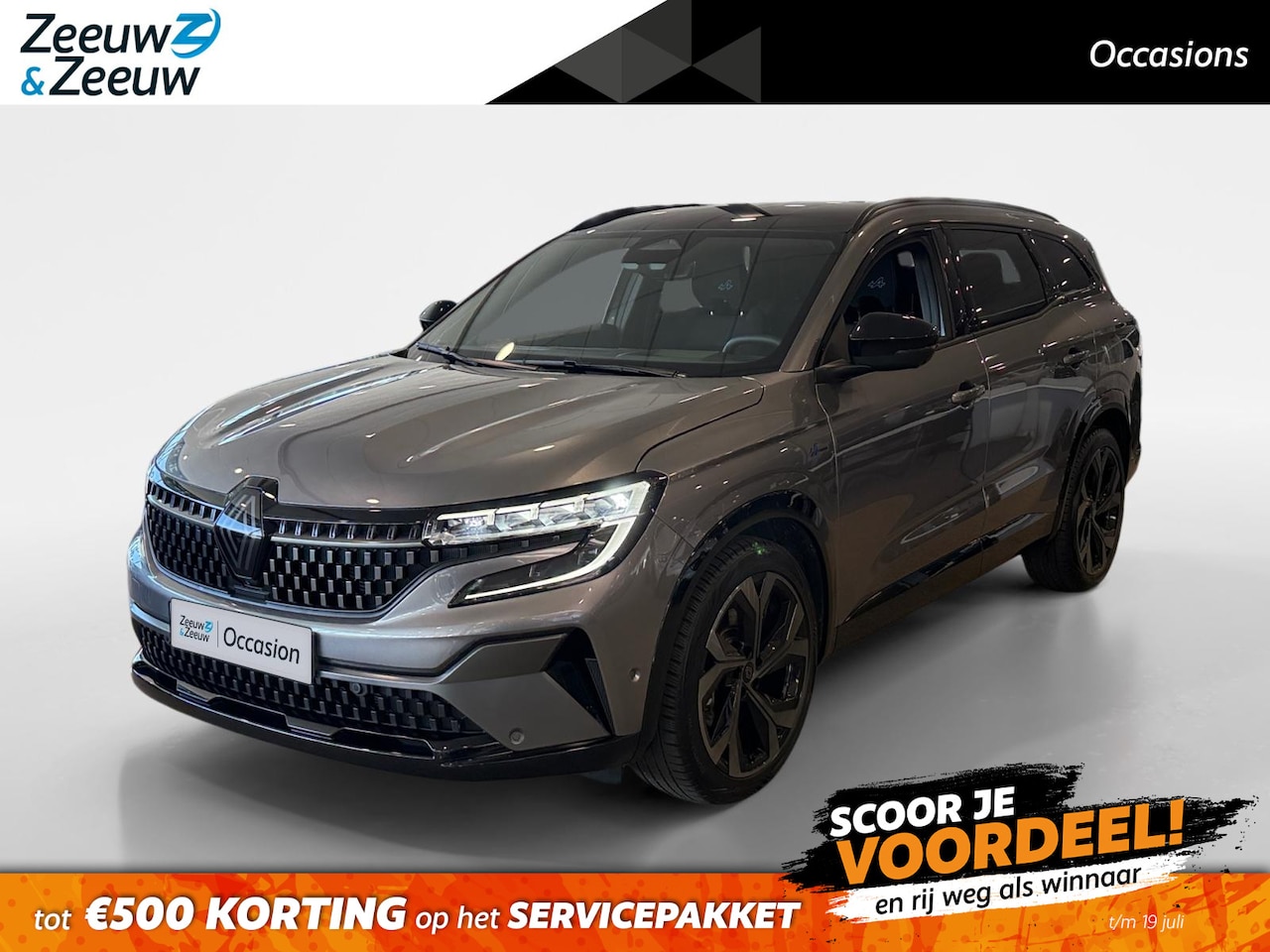 Renault Espace - E-Tech full hybrid 200 esprit Alpine (7 Pers.) *Automaat*Navi+360Camera*Panorama*Stuur/Sto - AutoWereld.nl