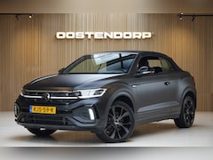 Volkswagen T-Roc Cabrio - 1.5TSI/150pk R-Line Edition Black (One/999) MATZWART|2024|Leder|Trekhaak|Navi Pro|Virtual
