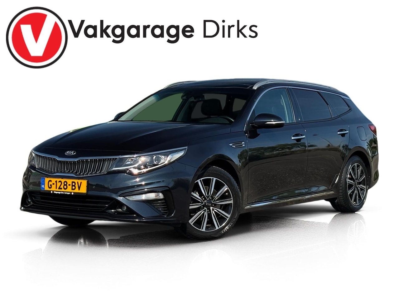 Kia Optima Sportswagon - 1.6 T-GDI DynamicPlusLine ✅ Pano ✅ Trekhaak ✅ H/K - AutoWereld.nl