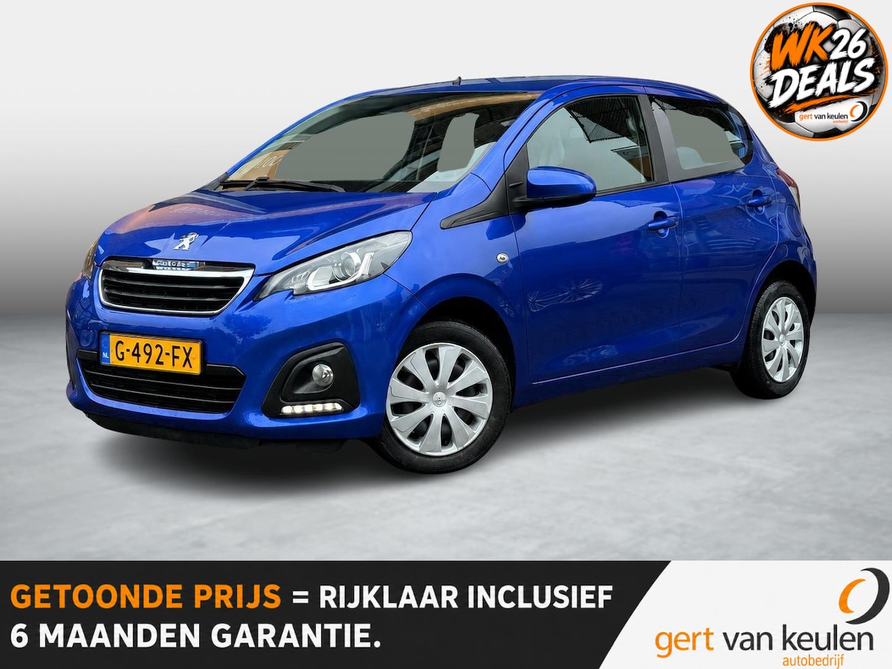 Peugeot 108 - 1.0 E-VTI ACTIVE 5-DEURS BLUETOOTH/NL-AUTO/1E EIG. 5-DEURS BLUETOOTH/NL-AUTO/1E EIG. - AutoWereld.nl
