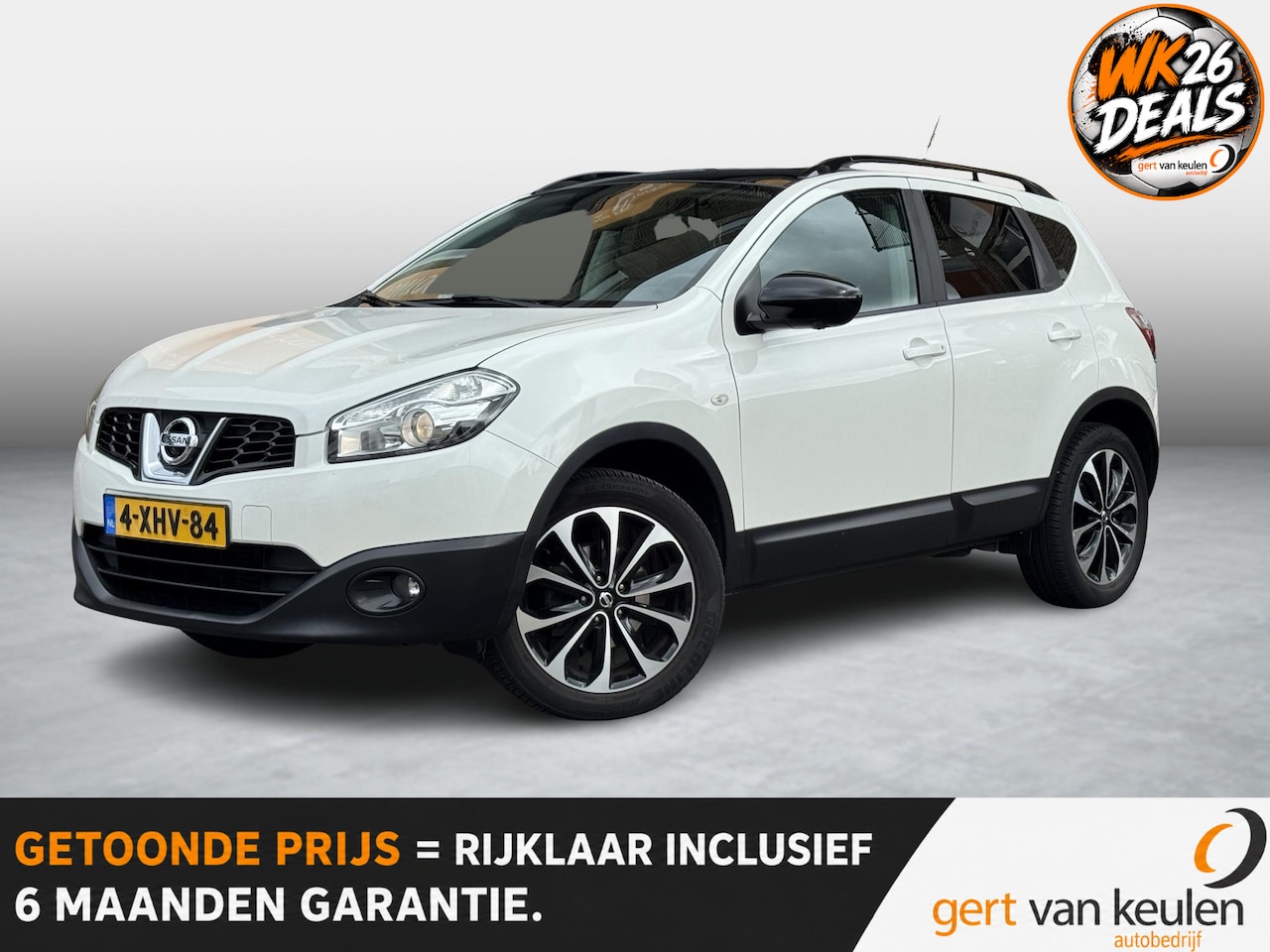 Nissan Qashqai - 1.6 360 EDITION AUTOMAAT/PANODAK/TREKHAAK/CAMERA - AutoWereld.nl