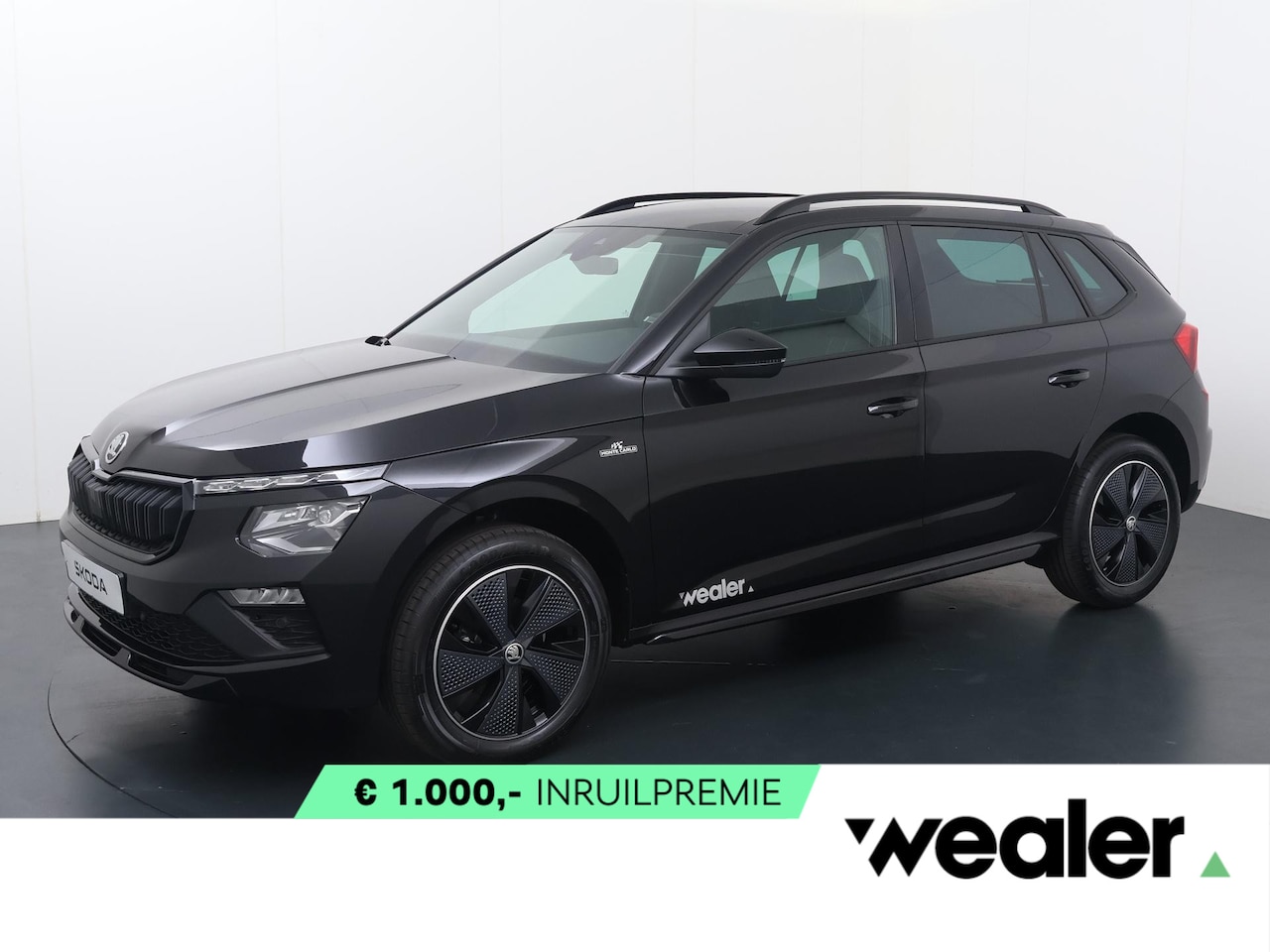 Skoda Kamiq - Monte Carlo 1.0 TSI 115 PK 6 versn. Hand | Panorama dak | LED matrix | 17" lichtmetalen ve - AutoWereld.nl
