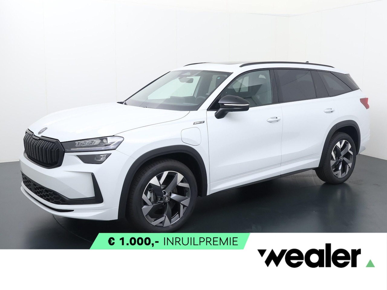 Skoda Kodiaq - Sportline Business 1.5 TSI PHEV 204 PK | Trekhaak | Panorama dak | 19" lichtmetalen velgen - AutoWereld.nl