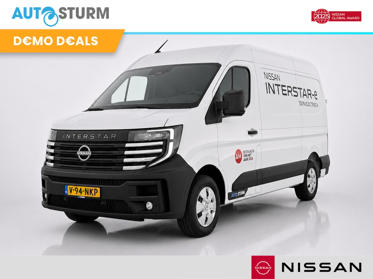 Nissan Interstar-e - L2H2 Limited 87 kWh | Camera | Trekhaak | Betonplex vloerplaat | Lat om Lat | Climate Cont - AutoWereld.nl