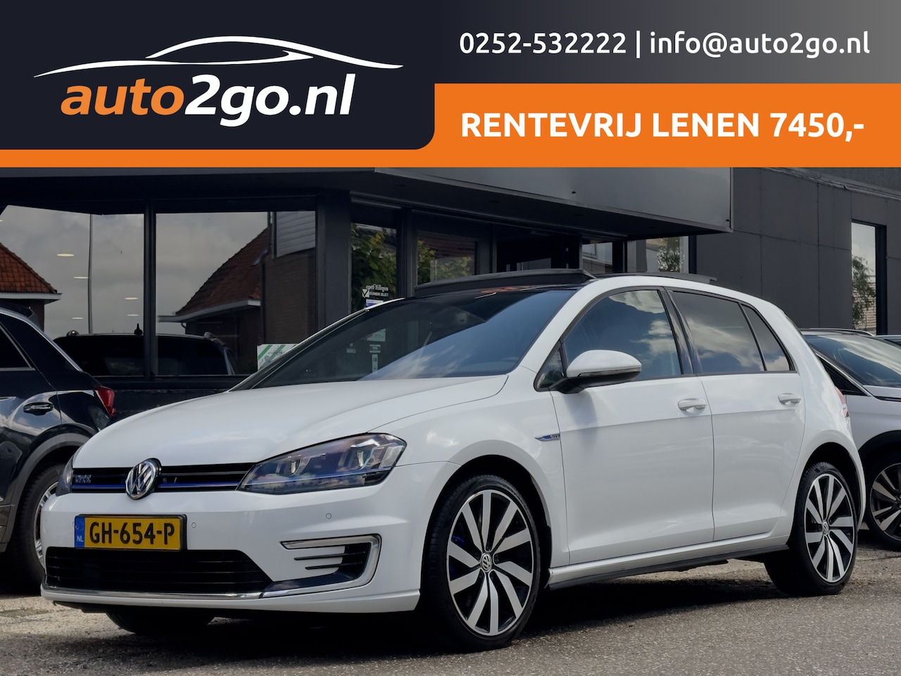Volkswagen Golf - 1.4 GTE AUT6 SOH 82,4 % PANODAK NAVI AIRCO LED LMV PDC - AutoWereld.nl