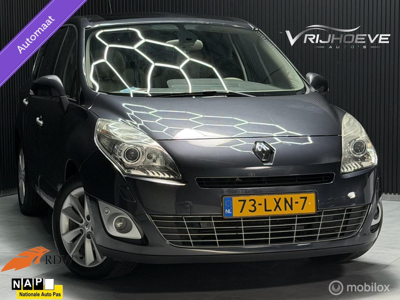 Renault Scénic - 2.0 Privilege|NAP|VOLLE APK|ELEKPAKKET|AIRCO - AutoWereld.nl