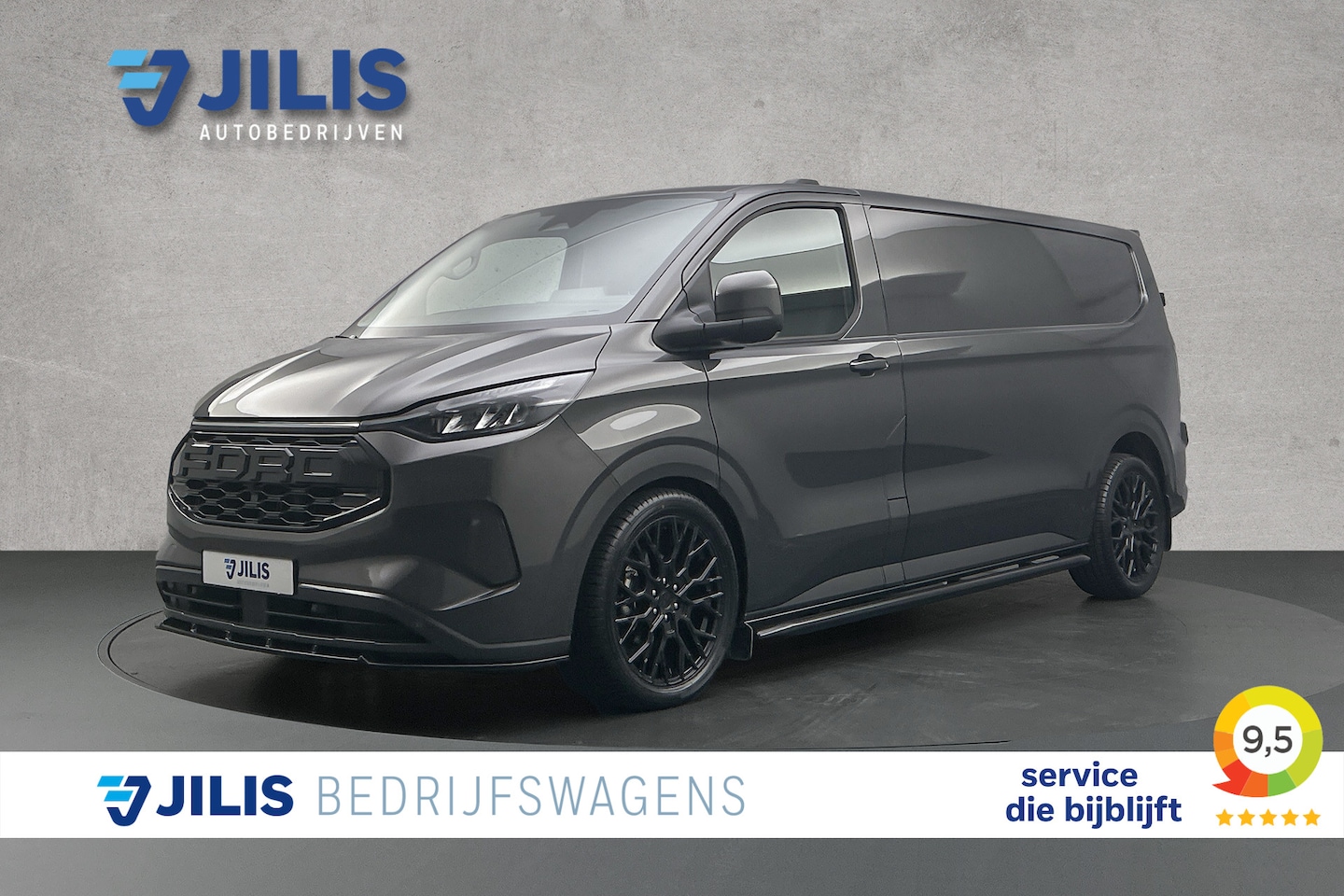 Ford Transit Custom - 2.5 PHEV 233PK L2 | Raptor Edition | Leder | LED | Camera | Wegklapbare trekhaak | Adaptie - AutoWereld.nl