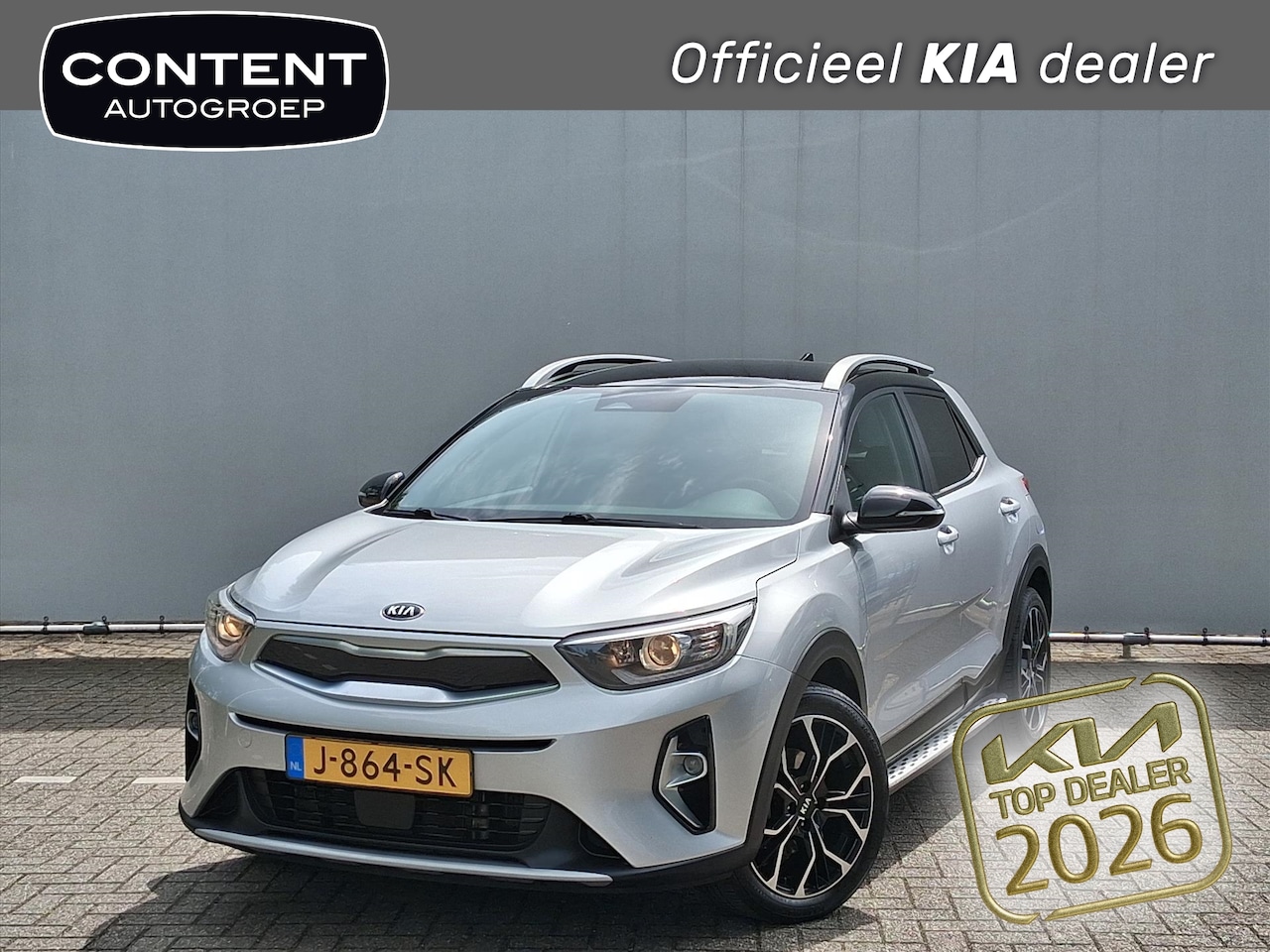 Kia Stonic - 1.0 T-GDi 100pk DynamicPlusLine MHEV - AutoWereld.nl