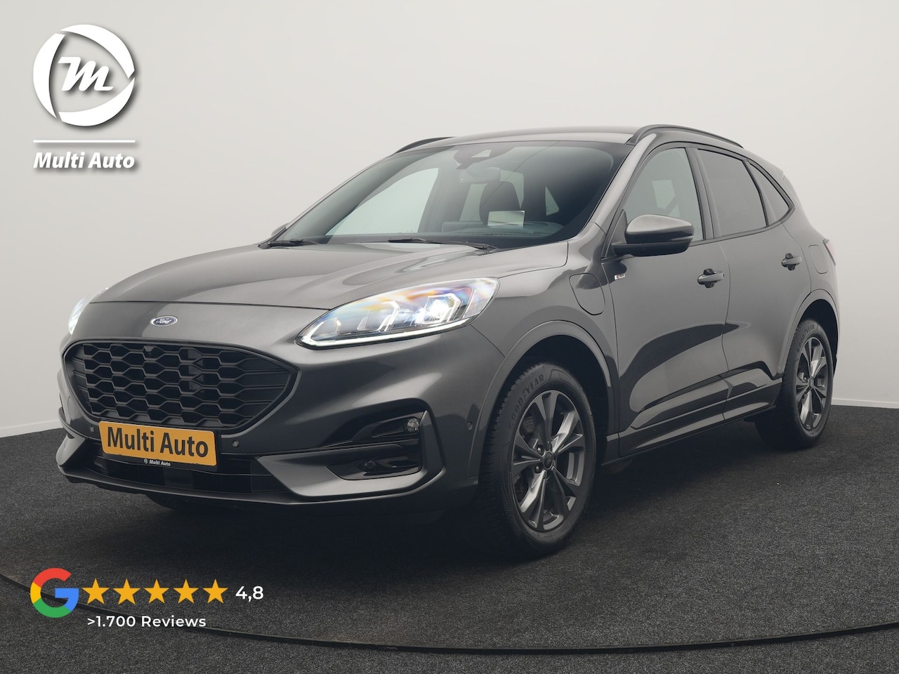 Ford Kuga - 2.5 ST-Line PHEV 225pk Dealer O.H. | Adaptive Cruise | Head Up | 360 Camera | Sportstoelen - AutoWereld.nl