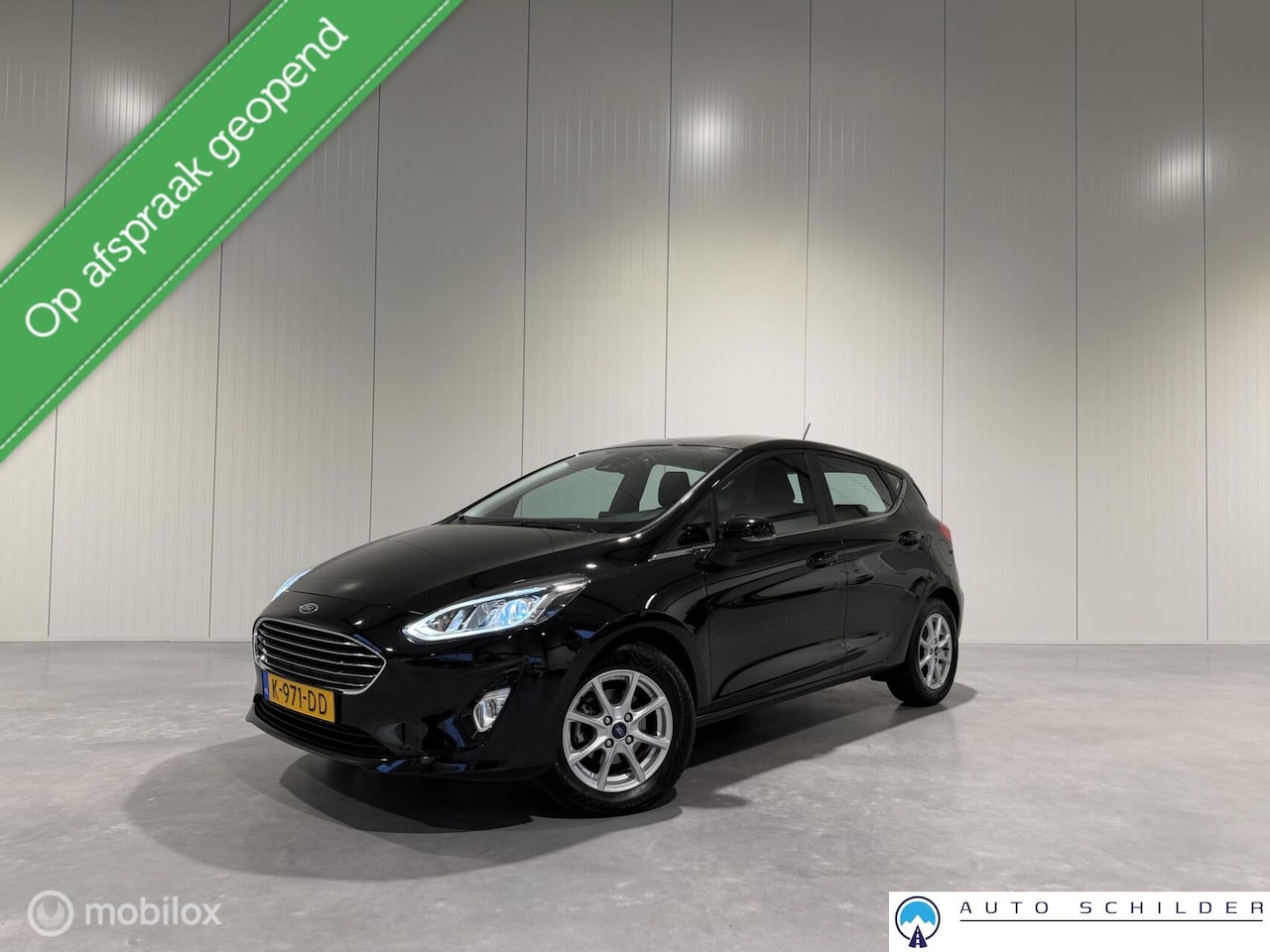 Ford Fiesta - 1.0 EcoBoost Titanium 1.0 EcoBoost Titanium, Airco|Lm velgen|Navi via App|Cruise control|1e eigenaar|5-deurs|NL - AutoWereld.nl