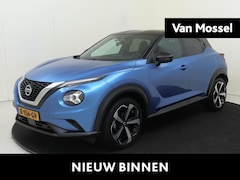 Nissan Juke - 1.0 DIG-T Tekna | Trekhaak | Apple Carplay/Android | cruise control adaptief | lederen/sto