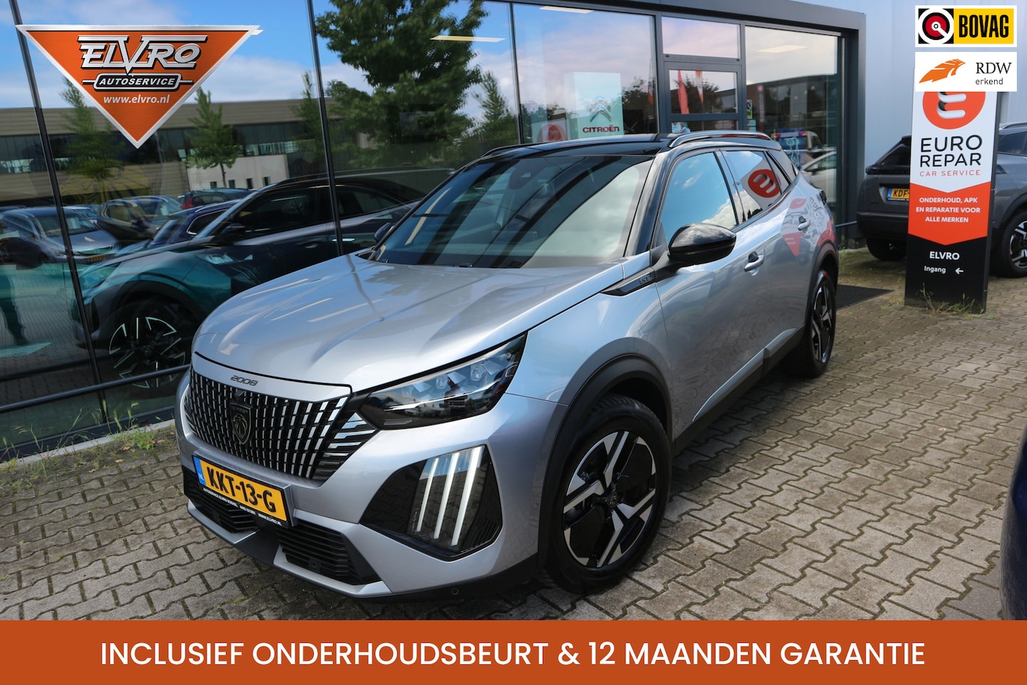 Peugeot 2008 - 1.2 Hybrid 136 GT AUTOMAAT NAVI ADAPTIVE CRUISE CLIMA KEYLESS 360 CAMERA RIJKLAARPRIJS!! - AutoWereld.nl