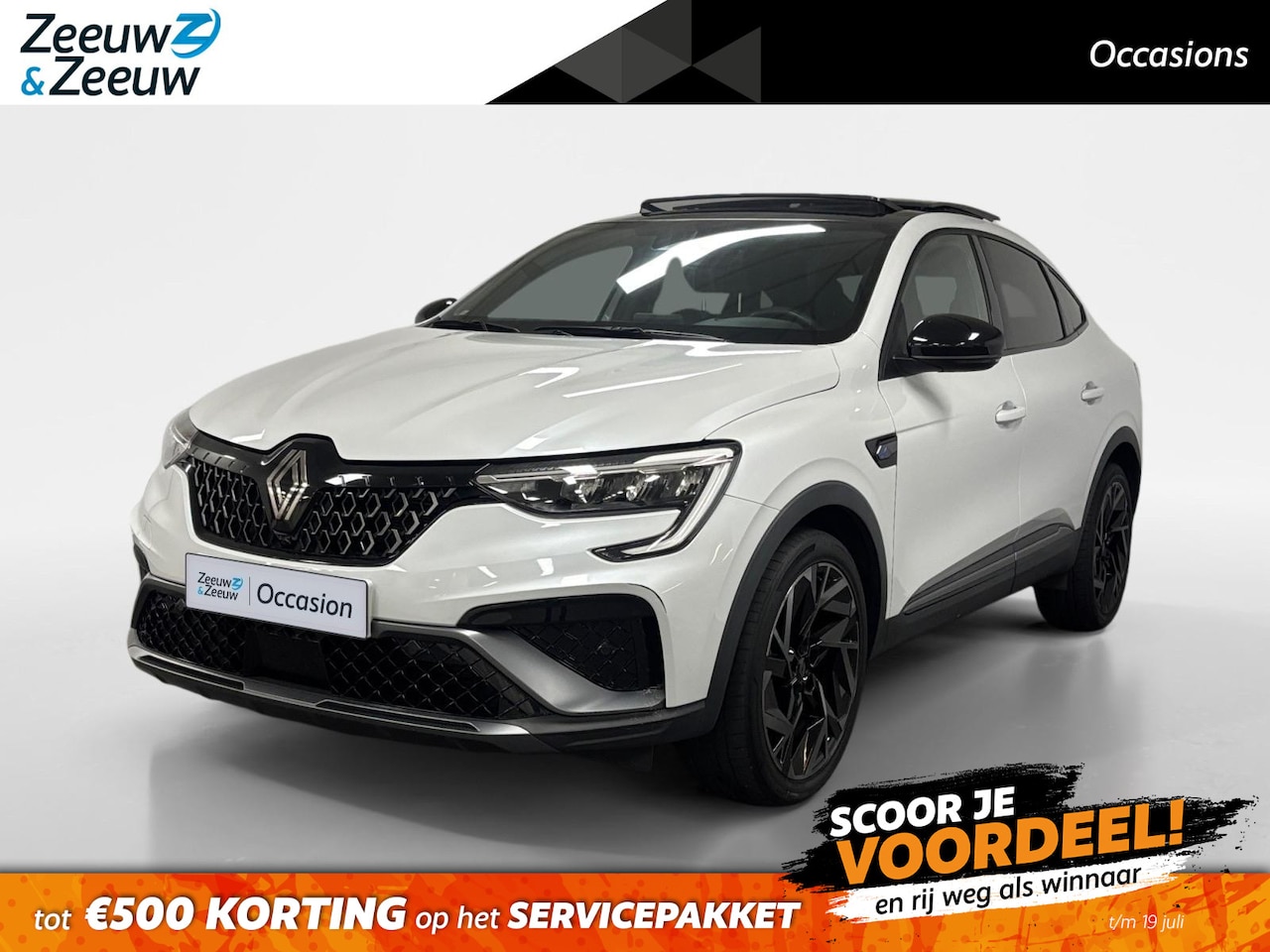 Renault Arkana - 1.6 E-Tech full hybrid 145 esprit Alpine AUTOMAAT SCHUIFKANTELDAK ADAPTIEVE CRUISE CONTROL - AutoWereld.nl