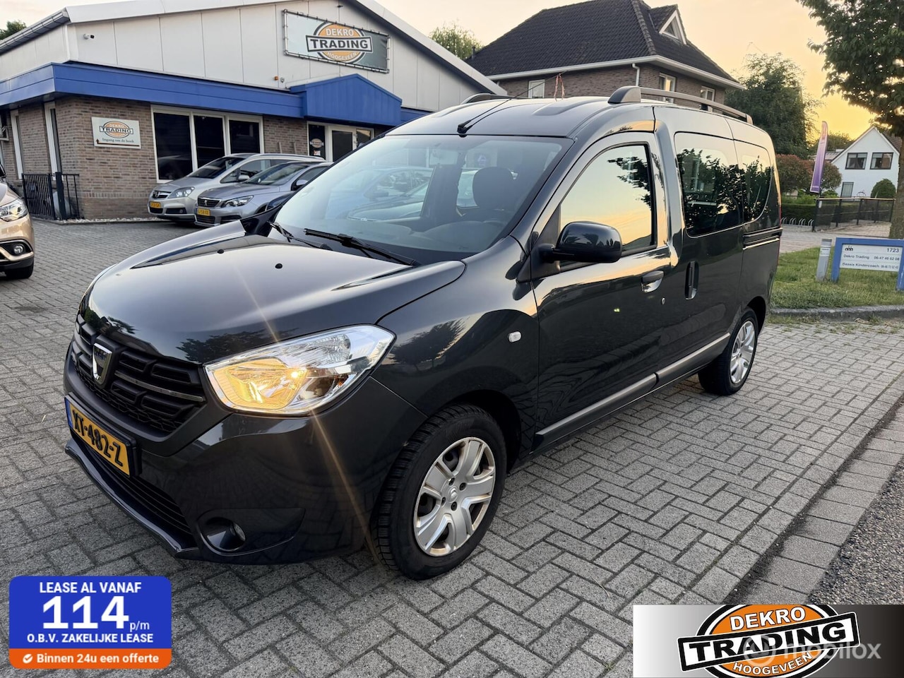 Dacia Dokker - combi 1.6 SCe LPG G3 camera airco cruise trekhaak - AutoWereld.nl