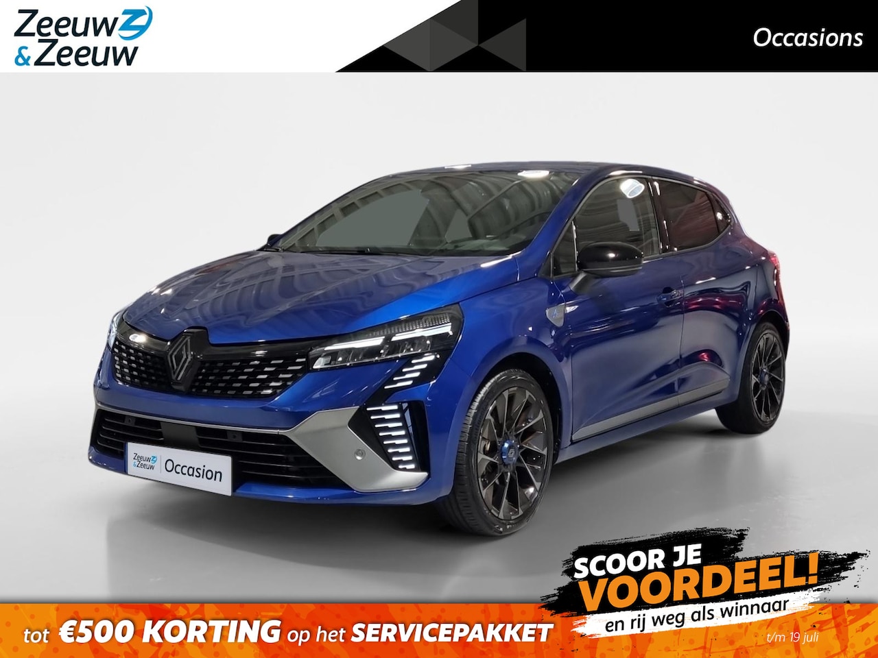 Renault Clio - 1.6 E-Tech Full Hybrid 145 esprit Alpine * Cruise Control Adaptief * Carplay * Navigatie * - AutoWereld.nl