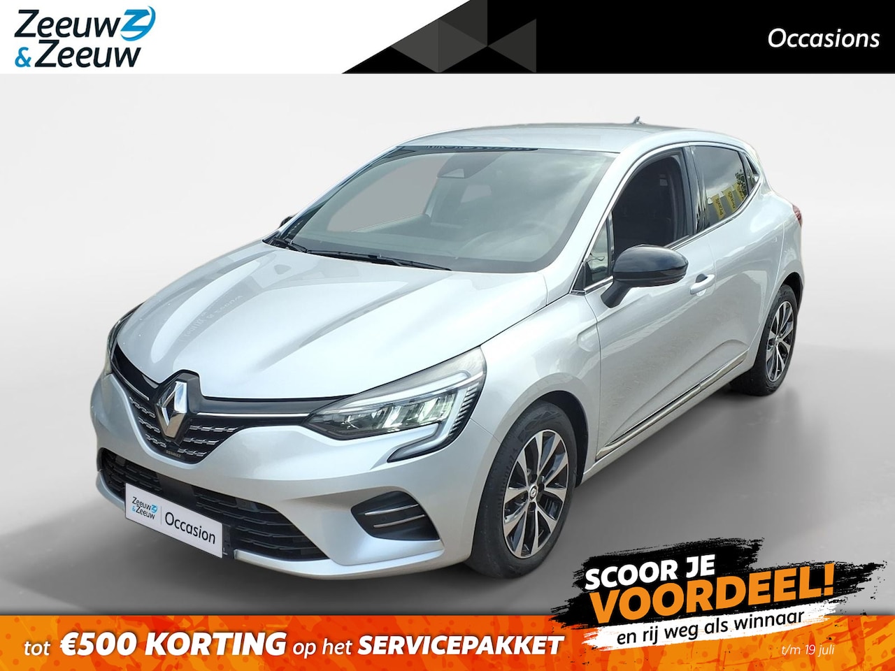 Renault Clio - 1.0 TCe 90 Techno Navi+Camera|Climate Control|Keyless Entry|Carplay|Cruise Control|L.M. Ve - AutoWereld.nl