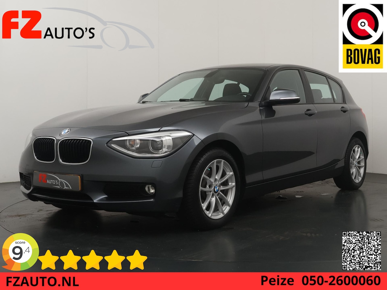BMW 1-serie - 116i Executive - Navigatie - Airconditioning - Cruise Control - Parkeersens A - AutoWereld.nl