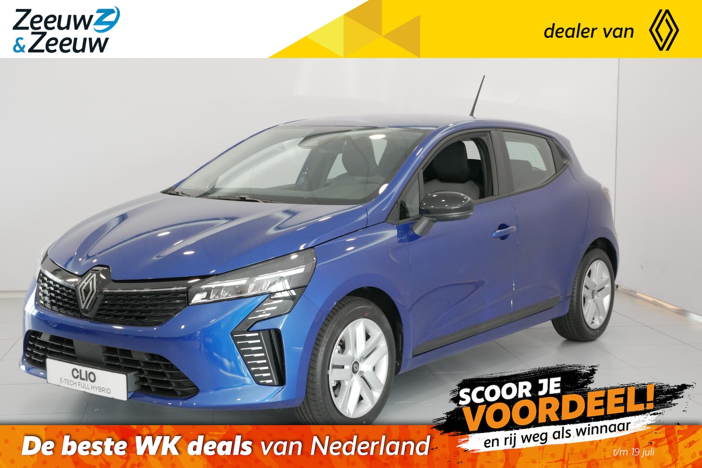 Renault Clio - 1.6 E-Tech Full Hybrid 145 evolution Uit voorraad leverbaar! OP=OP - AutoWereld.nl