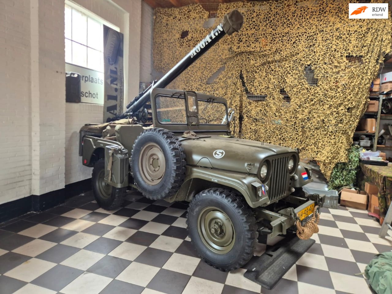 Jeep Nekaf - Willys M38a1 TLV Compleet - AutoWereld.nl