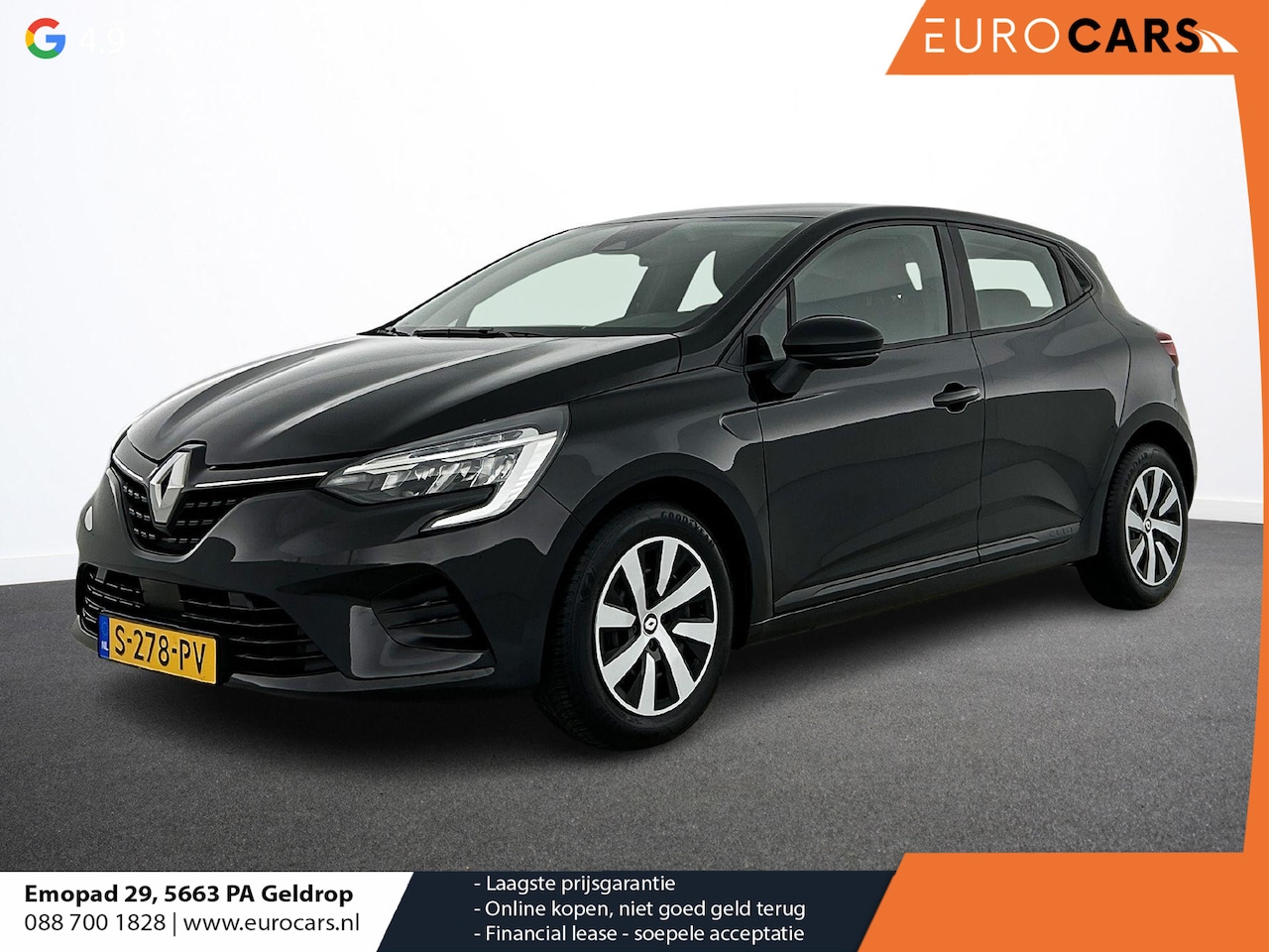 Renault Clio - 1.0 TCe 90 Equilibre Navigatie Apple Carplay/Android Auto Cruise Control Full LED Airco - AutoWereld.nl