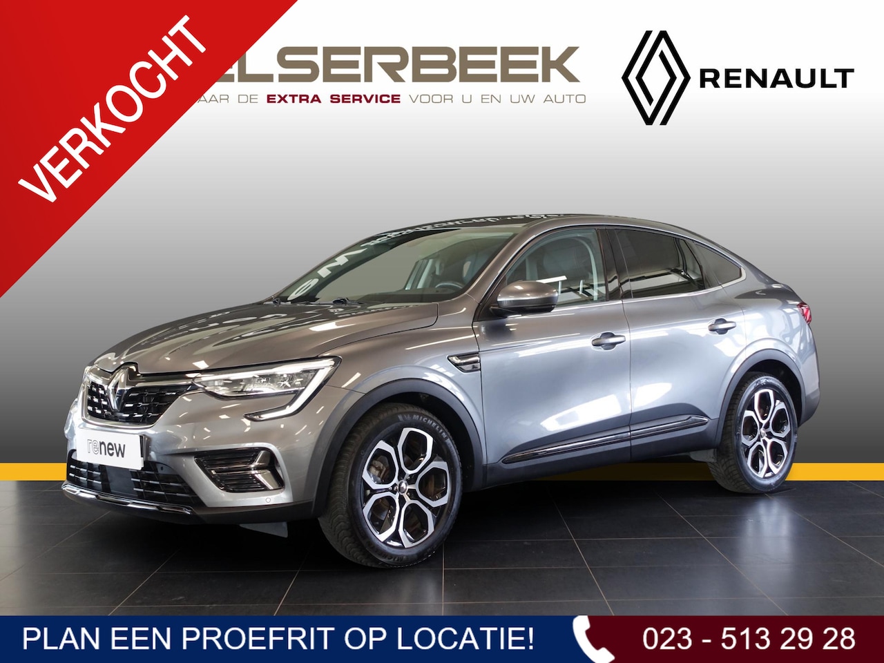Renault Arkana - 1.6 E-Tech Hybrid 145 Intens *29.865/Automaat * - AutoWereld.nl
