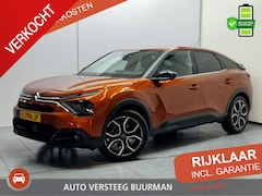 Citroën Ë-C4 - Shine 50 kWh Automaat, Luxe Lederen bekleding, stoelmassage, Stoelverw., Applecarpl./Andr.