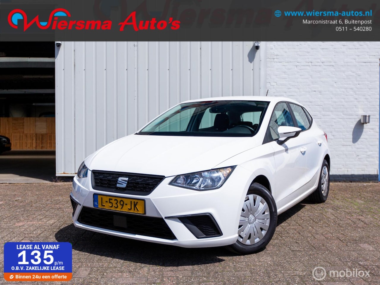 SEAT Ibiza - 1.0 TSI Style|Org.NL|Afleverklaar|Carplay|Cruise|Airco|Geen bijkomende kosten! - AutoWereld.nl