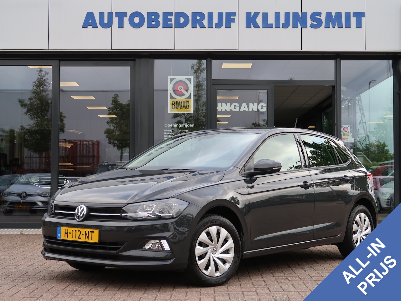 Volkswagen Polo - 1.0 TSI Comfortline Executive | Navigatie | AppConnect | Urano Grey | - AutoWereld.nl