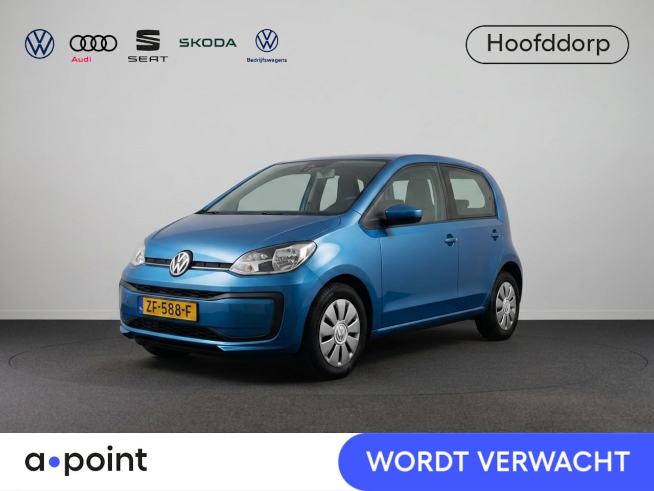 Volkswagen Up! - 1.0 BMT move up! 60 pk | Navigatie via App | Airco | Elektr. spiegels | DAB ontvanger | - AutoWereld.nl
