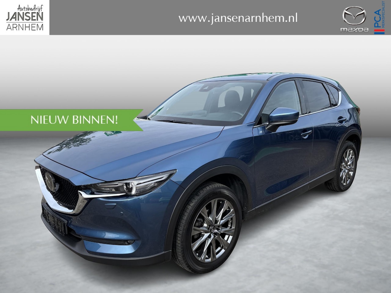 Mazda CX-5 - 2.5 SkyActiv-G 194 Signature 2.5 SkyActiv-G 194 Signature , Automaat, Trekhaak, Leder, Adap.Cruise, Bose, HUD, 360 Came - AutoWereld.nl