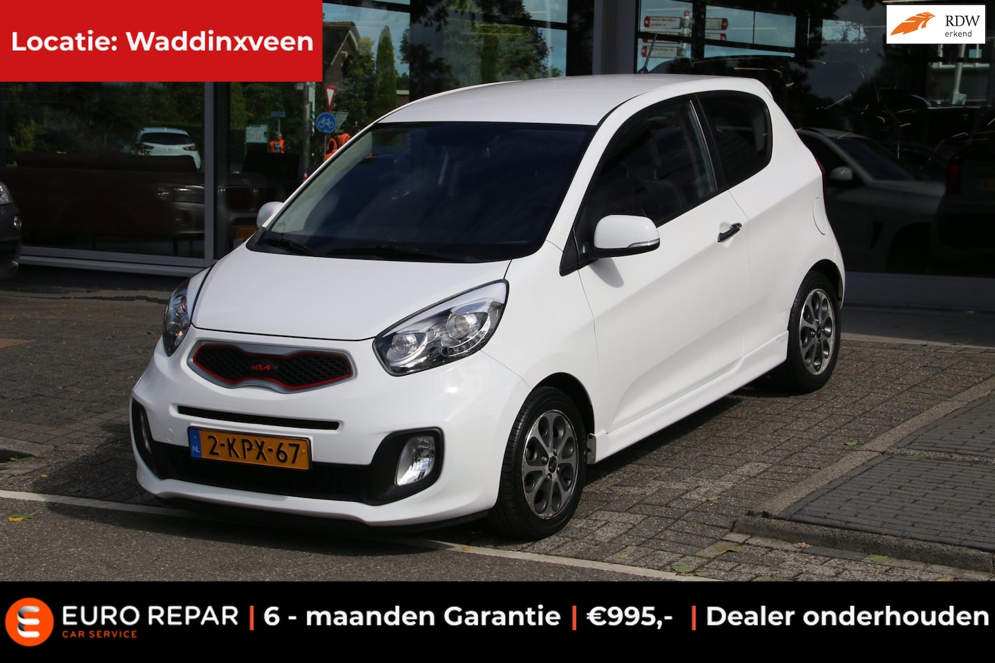 Kia Picanto - 1.2 CVVT Super Pack AUTOMAAT NL-AUTO NAP! - AutoWereld.nl