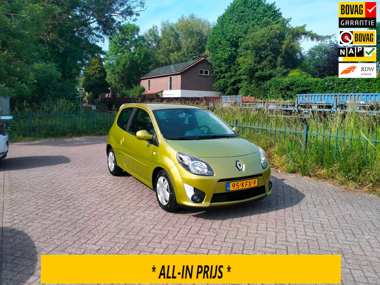 Renault Twingo - 1.2-16V Dynamique AUTOMAAT airco trekhaak ALLINPRIJS - AutoWereld.nl