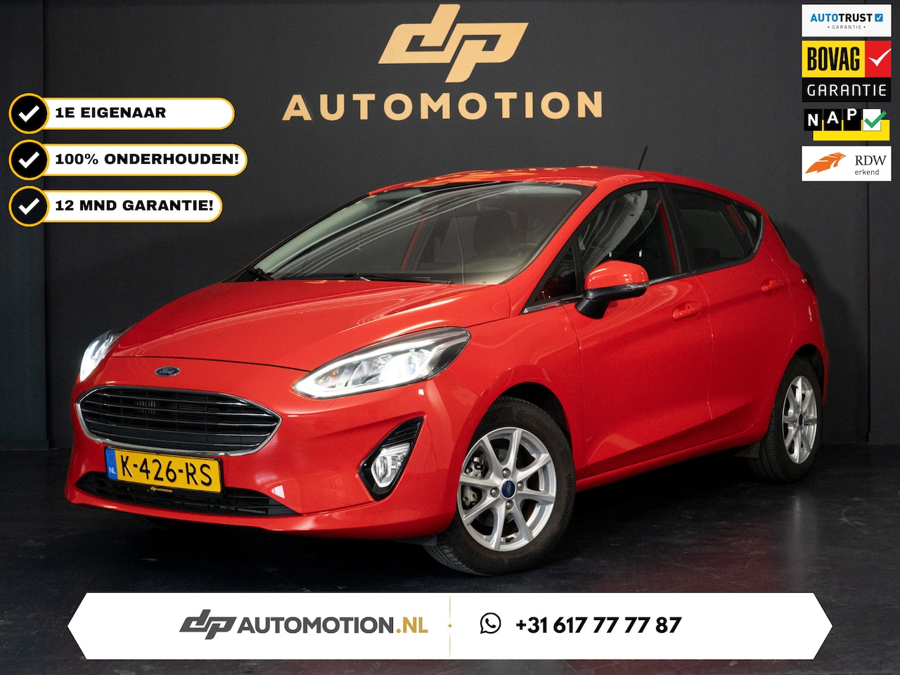 Ford Fiesta - 1.0 EcoBoost Titanium 1e Eigenaar | Apple Carplay | Cruise Control | Climate - AutoWereld.nl