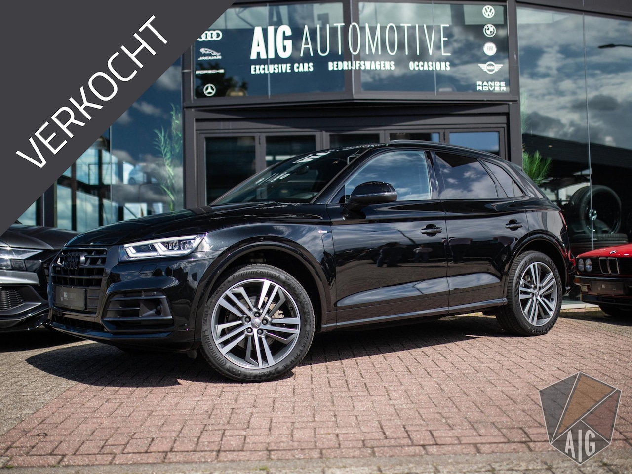 Audi Q5 - 2.0 TFSI quattro Sport S Line Black Edition 2.0 TFSI quattro Sport S Line Black Edition - AutoWereld.nl