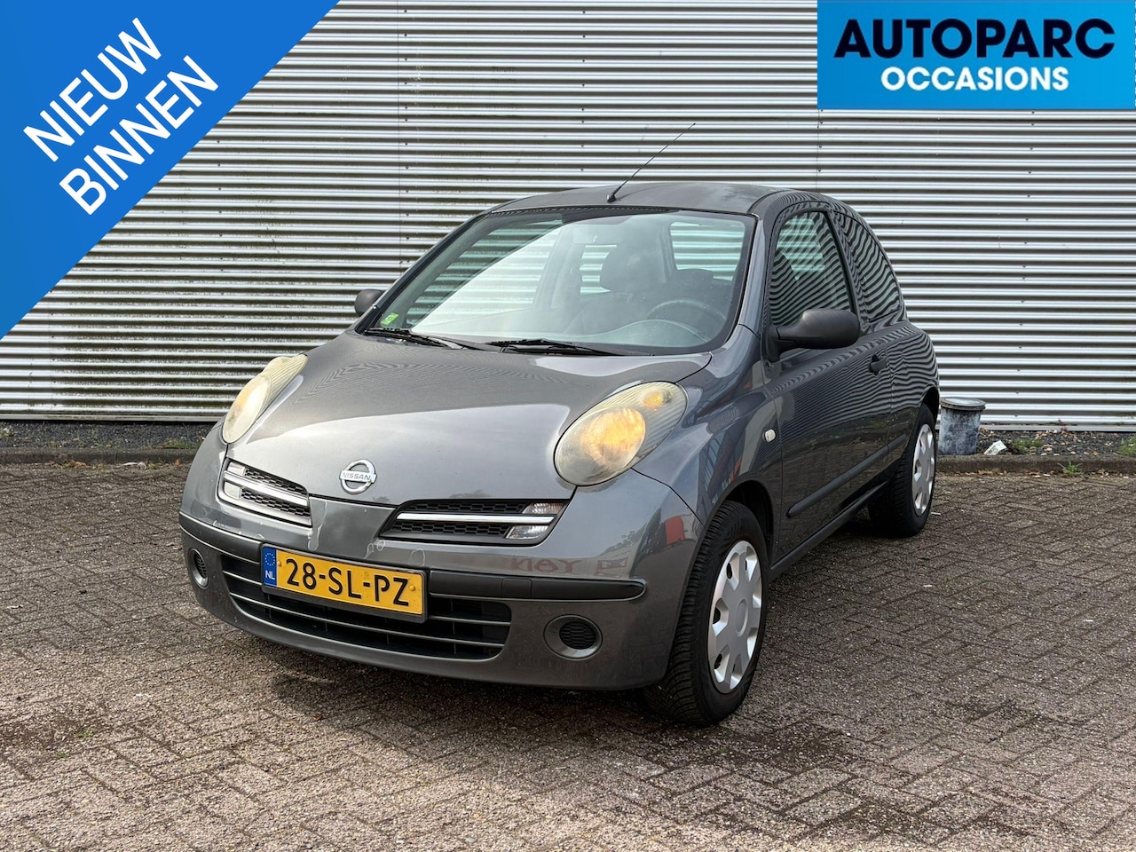 Nissan Micra - 1.2 Visia 1.2 Visia , AIRCO, ELECTR RAMEN, PARROT, GOED ONDERHOUDEN, BOEKJES AANWEZIG, RIJDT GOED, D - AutoWereld.nl
