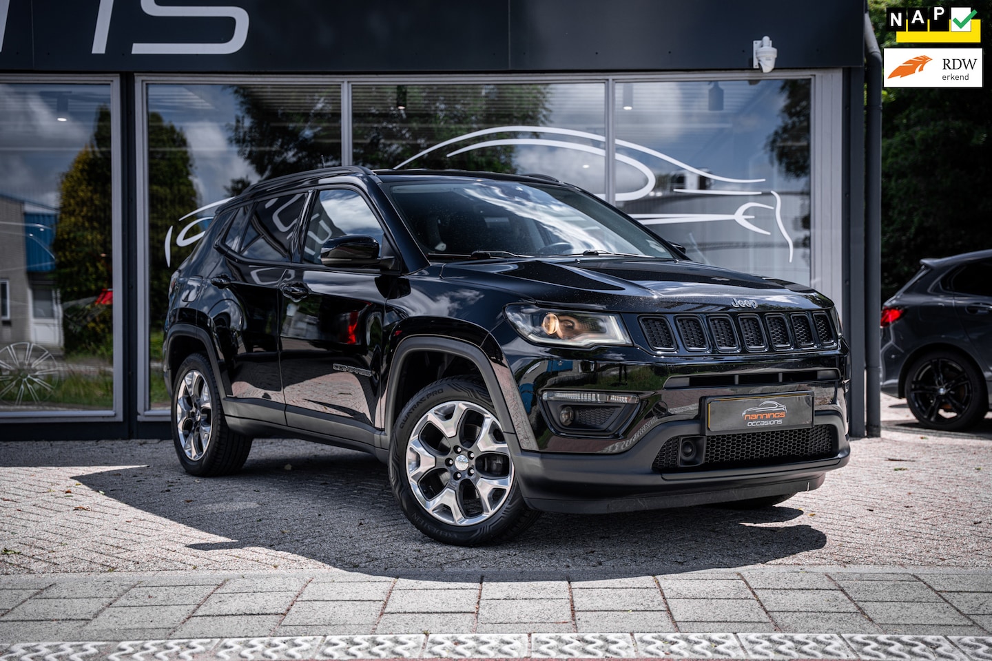 Jeep Compass - 1.4 MultiAir Limited 4x4|Trekh|Carplay|Stoel/Stuurverwarming|Cruise|Lane Assist| - AutoWereld.nl