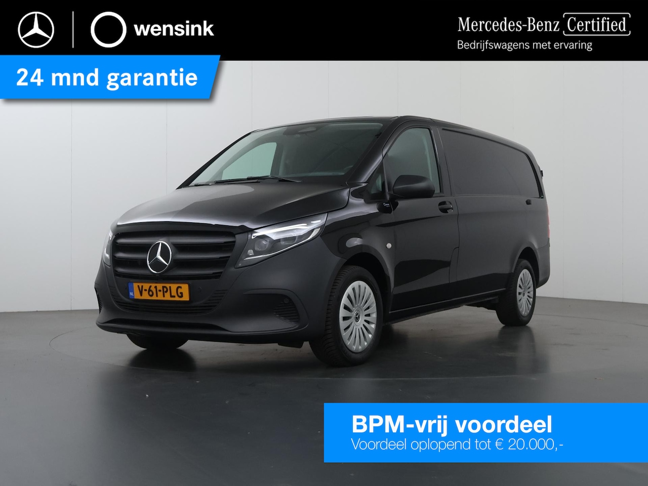Mercedes-Benz Vito - 116 CDI | Aut. | Lang L2 | Pro | Navigatie | Parkeercamera | 3-zits | Cruise | Betimmering - AutoWereld.nl