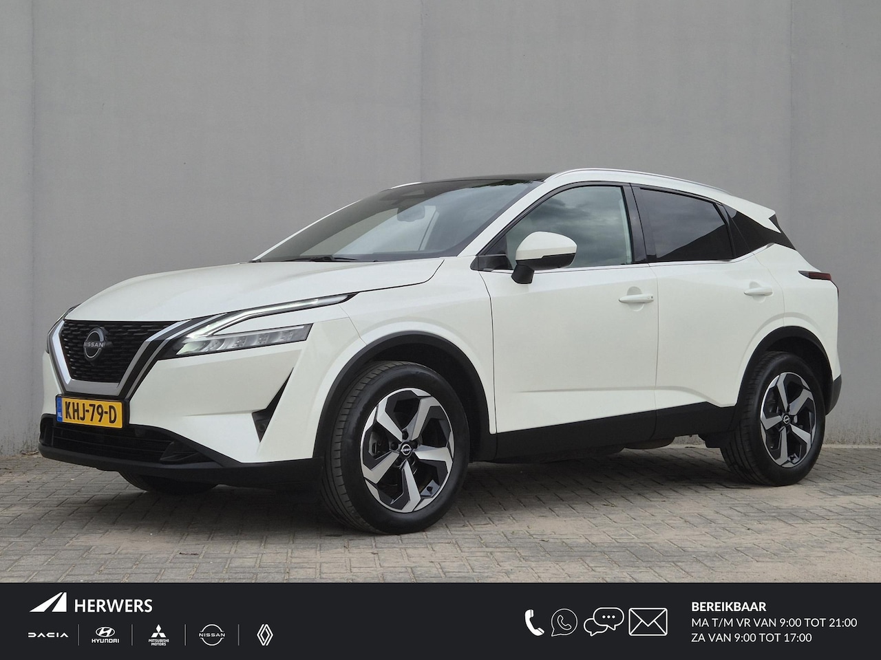 Nissan Qashqai - 1.3 MHEV Xtronic Tekna / Cold Pack & Design Pack / Trekgewicht 1800 kg / Head Up Display / - AutoWereld.nl