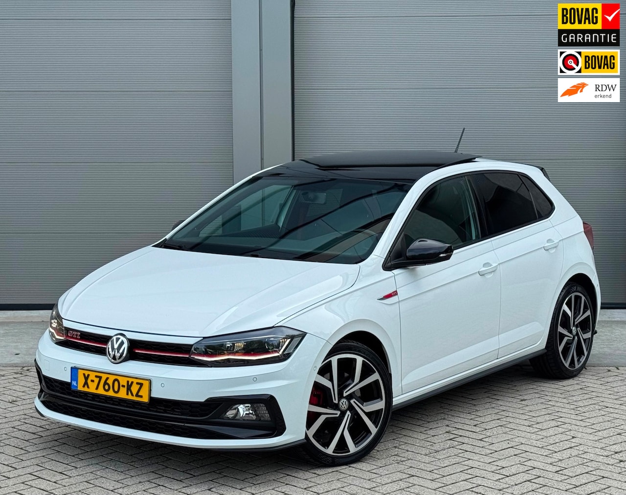 Volkswagen Polo - 2.0 TSI GTI 2019 AUT Wit PANO|CAMERA|VIRTUAL - AutoWereld.nl
