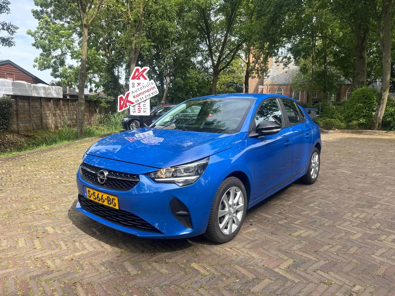 Opel Corsa - 1.2 Edition Carplay/LMV/PDC OPC blauw m. Wij zijn altijd de goedkoopste met de beste Vakga - AutoWereld.nl