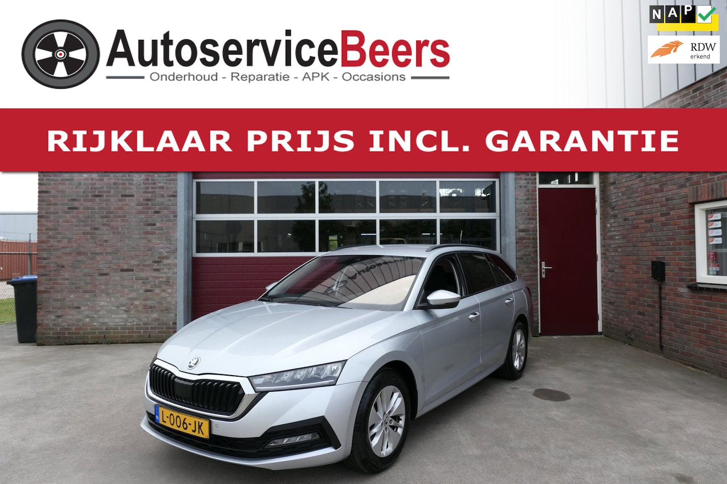 Skoda Octavia Combi - 1.0 e-TSI Business Edition 1.0 e-TSI Business Edition, DSG, Trekhaak, Virtual, Camera,Elek.klep, Zeer mooi, Rijklaarp - AutoWereld.nl