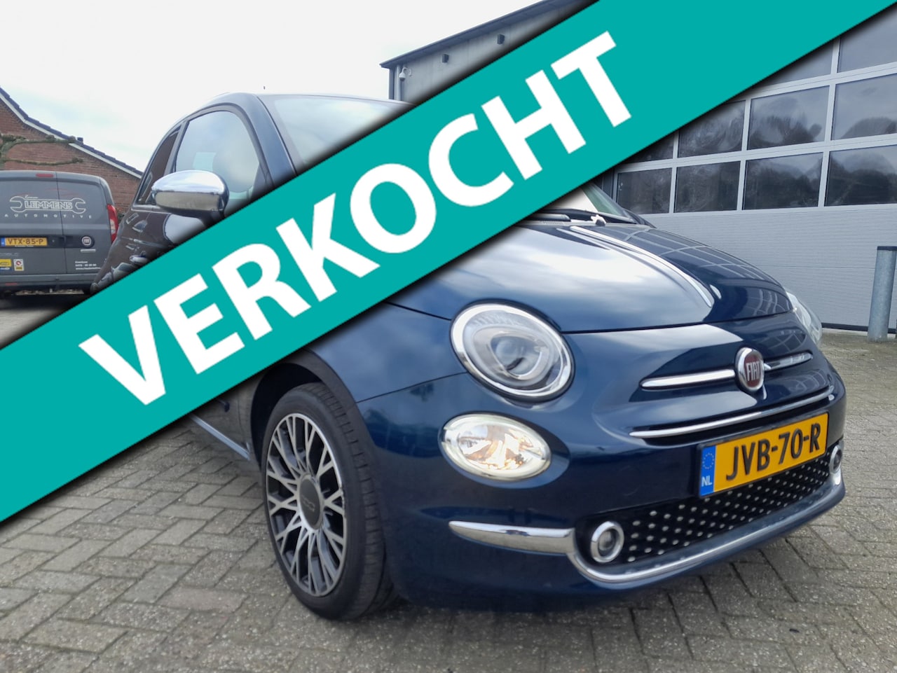 Fiat 500 - 1.0 Hybrid - Dolcevita - Elec schuifdak - Cruise control - PDC - AutoWereld.nl