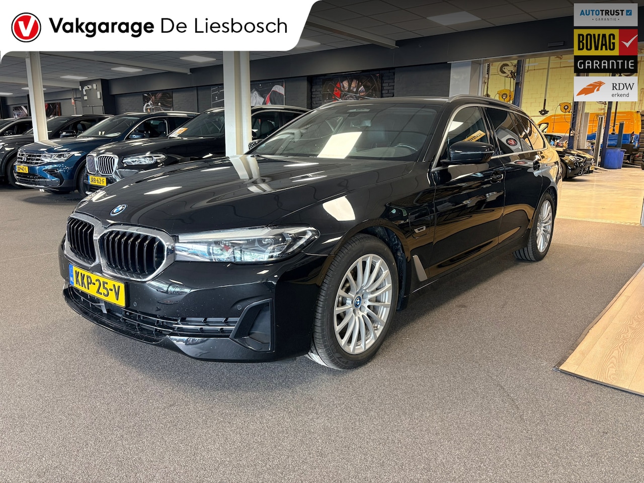 BMW 5-serie Touring - 530e xDrive High Executive/ leer/ pano/ navi/ trekhaak/ apple carplay - AutoWereld.nl