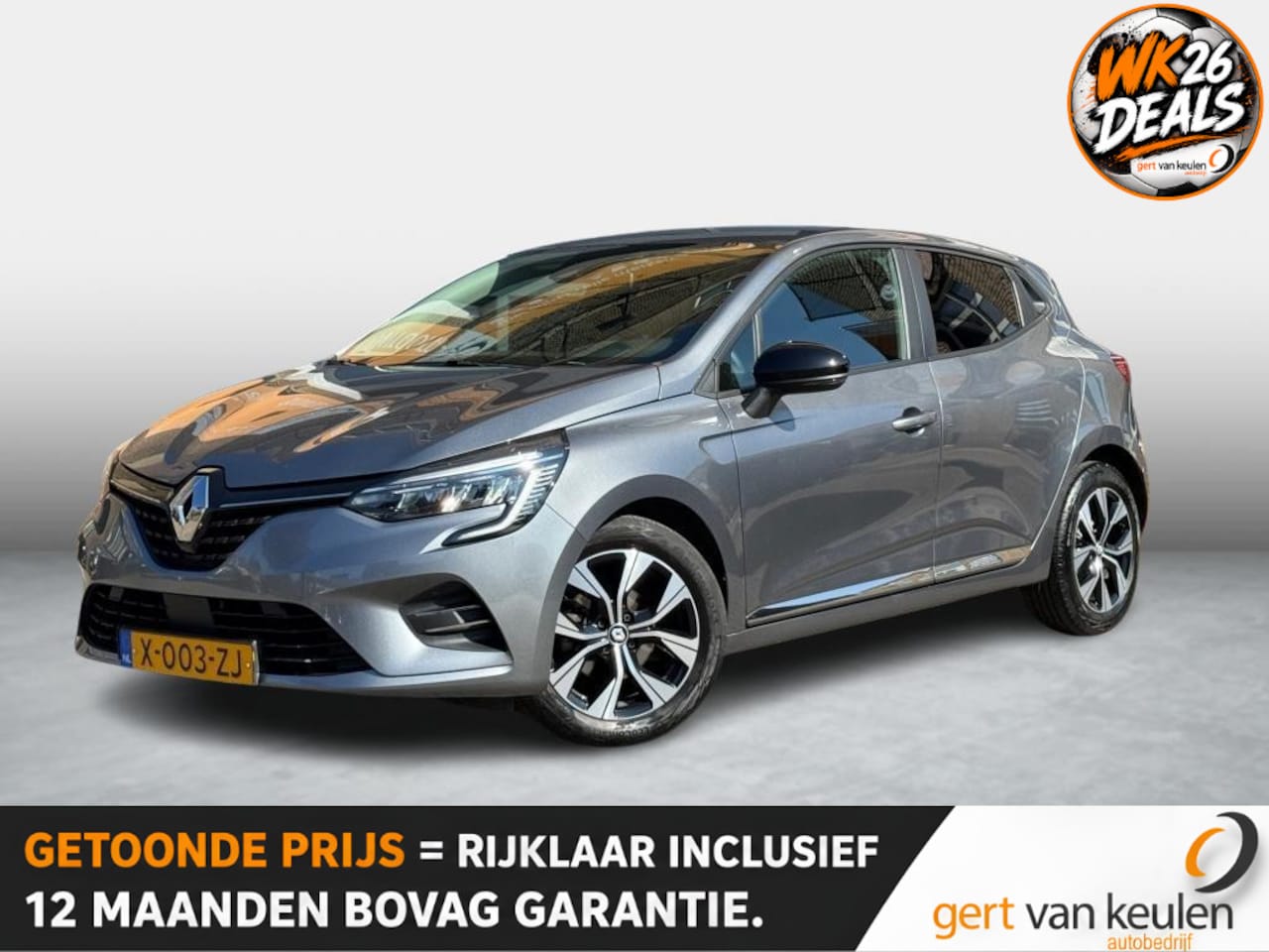 Renault Clio - 1.0 TCe 90 EVOLUTION 5-DEURS NAVI/CARPLAY/LMV/NL-AUTO/1E EIG. - AutoWereld.nl
