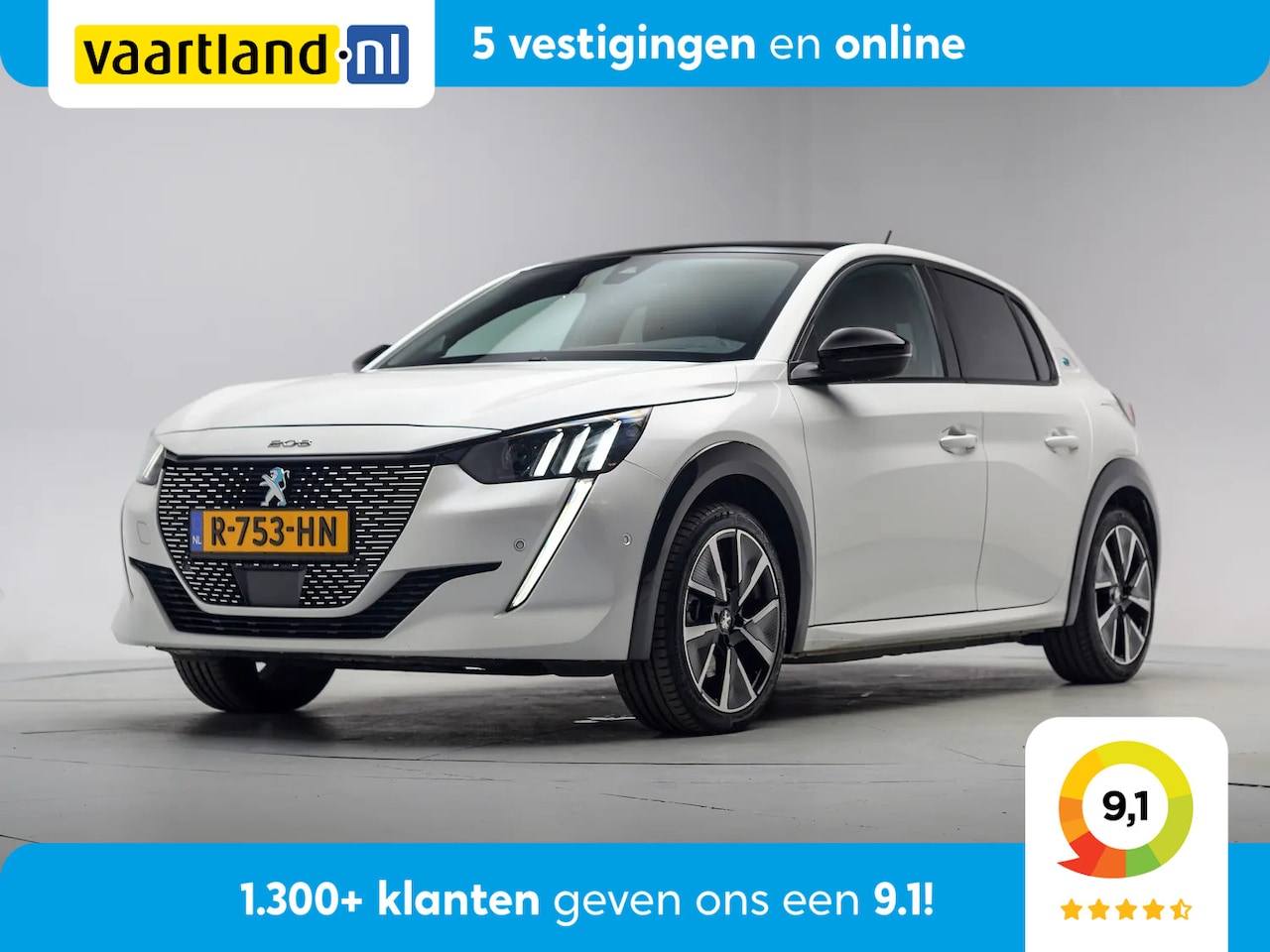 Peugeot e-208 - EV 50 kWh GT Pack Aut. [ Panoramadak LED Navi Camera Apple/Android ] - AutoWereld.nl