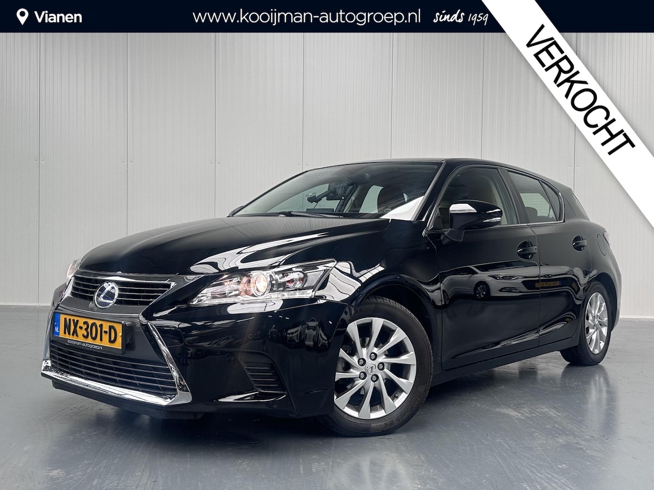 Lexus CT 200h - Business met Leder interieur en Trekhaak, NL auto zeer netjes, Garantie tot 2027 - AutoWereld.nl