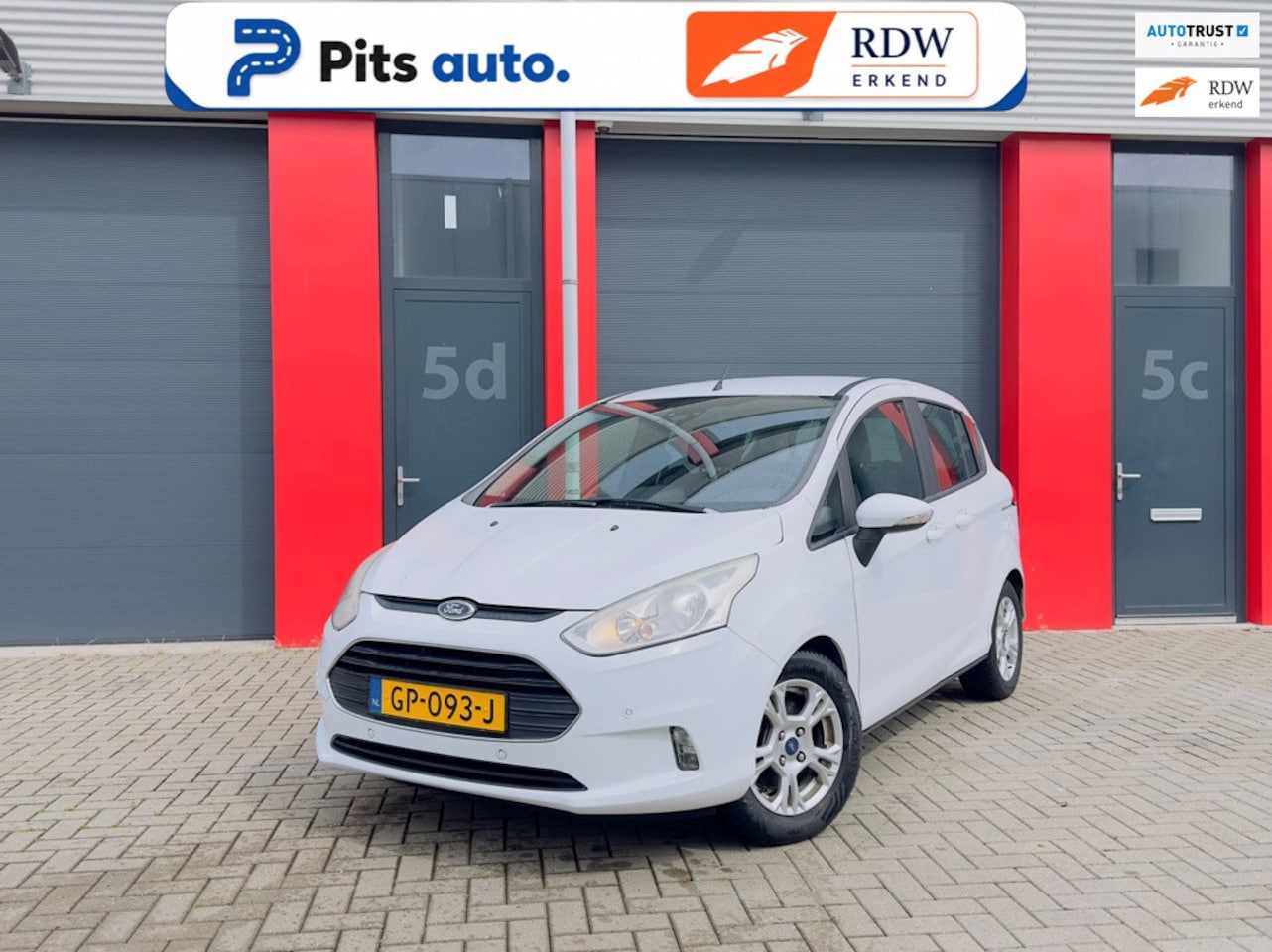 Ford B-Max - 1.0 EcoBoost Titanium Ford Dealer Onderhouden