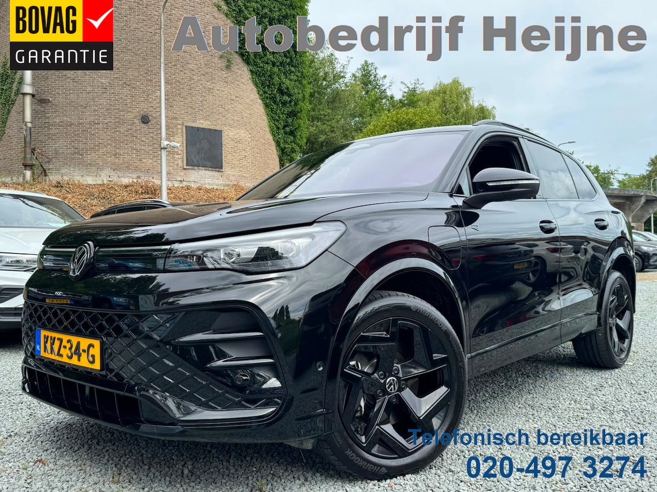 Volkswagen Tiguan - 1.5 eHybrid plug in R-LINE SPORT LEDER/HEAD-UP/TREKHAAK/CAMERA - AutoWereld.nl