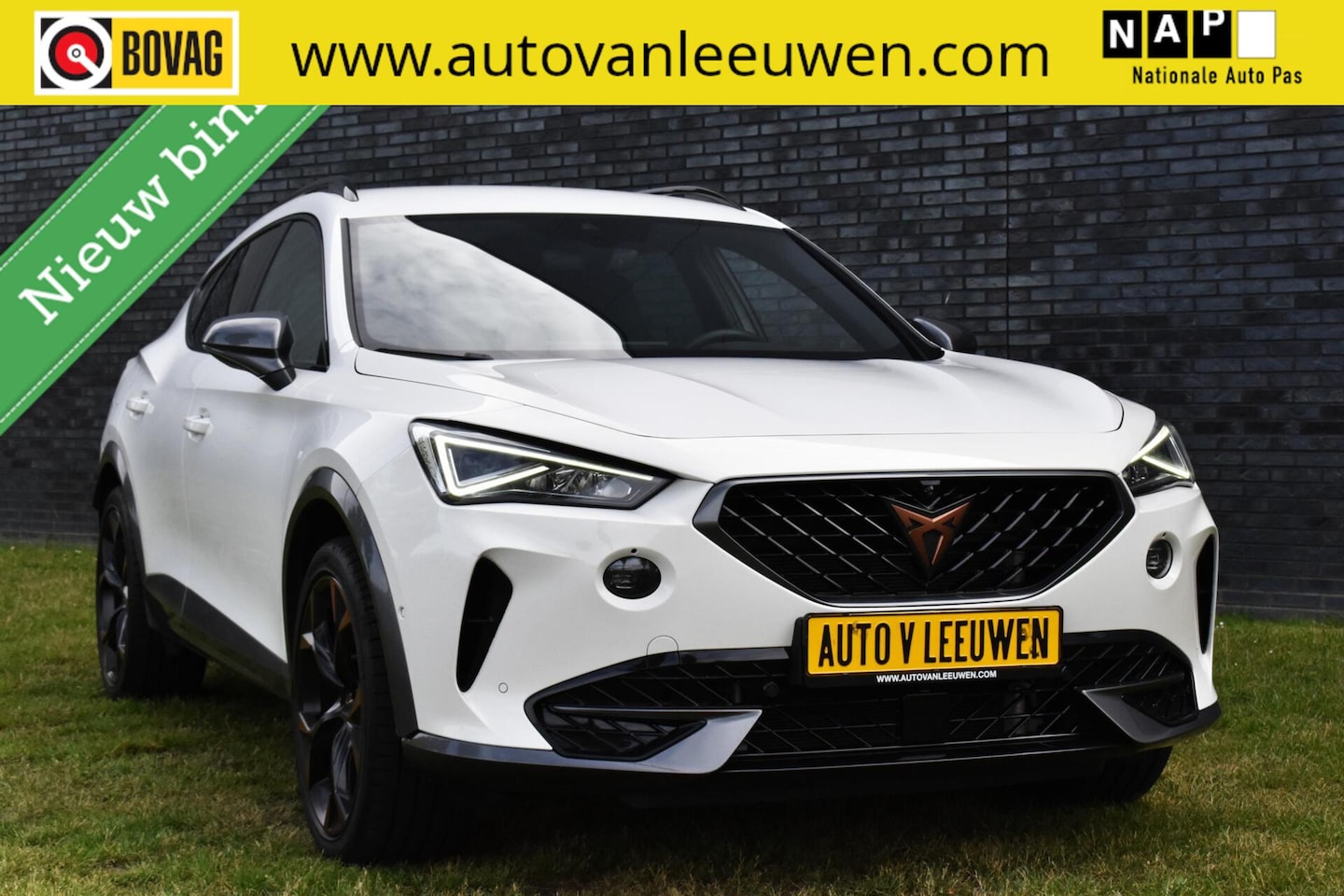 CUPRA Formentor - 1.4 e-Hybrid VZ Performance Plug In 245pk/AREA VIEUW 360°/LEDER/ETC.! - AutoWereld.nl