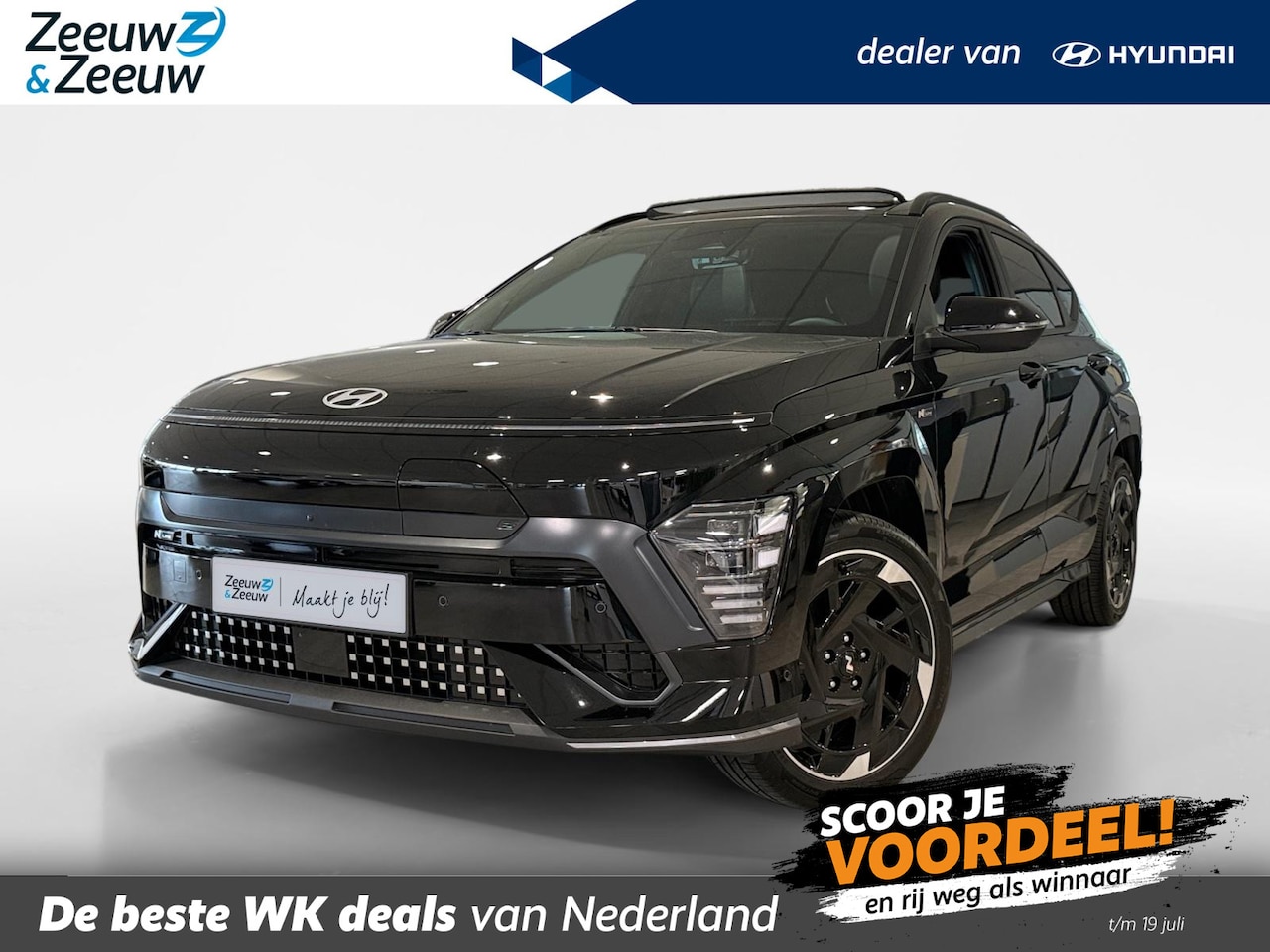 Hyundai Kona Electric - N-LINE SKY | 64.8 KWH | DIRECT LEVERBAAR | €4000,- KORTING | - AutoWereld.nl